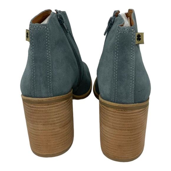 Lucky Brand Pellyon Stack Heel Bootie Castle Rock Gray Size 9.5 NWT $149 MSRP - Picture 6 of 7